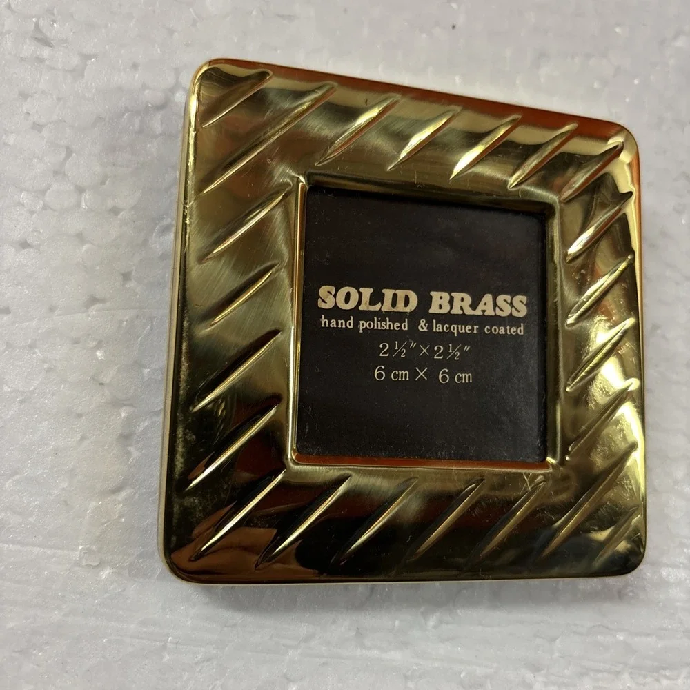 Vintage Solid Brass 3.5